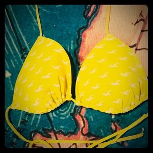 Hollister emblem logo bikini top